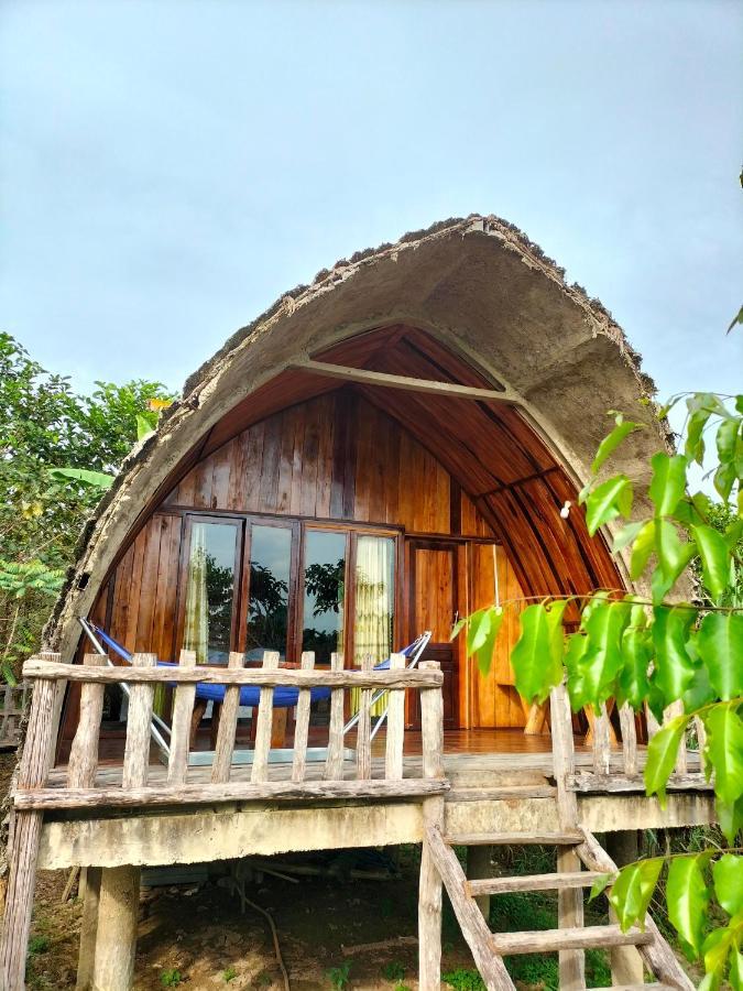 Rice Straw Green Lodge- Resort Quan Tom ภายนอก รูปภาพ