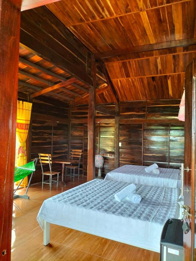 Rice Straw Green Lodge- Resort Quan Tom ภายนอก รูปภาพ