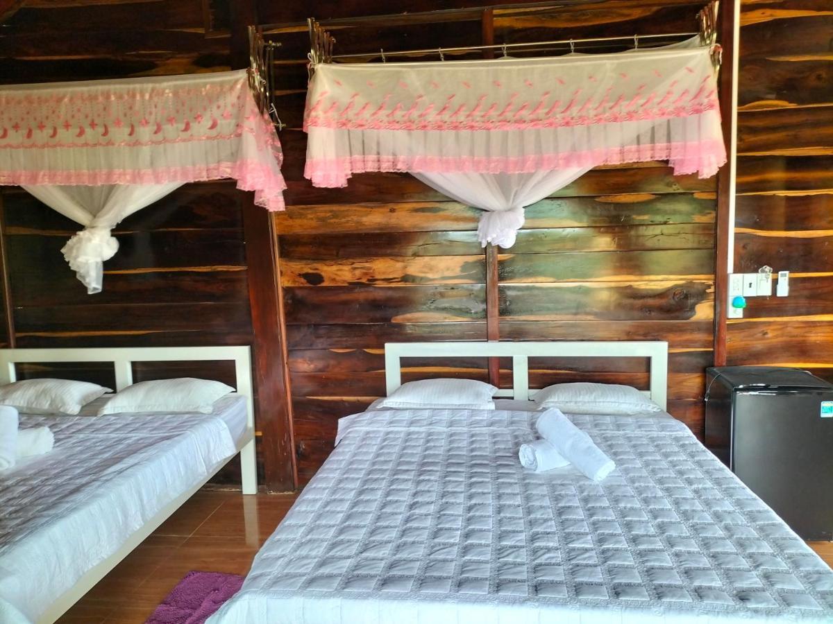 Rice Straw Green Lodge- Resort Quan Tom ภายนอก รูปภาพ