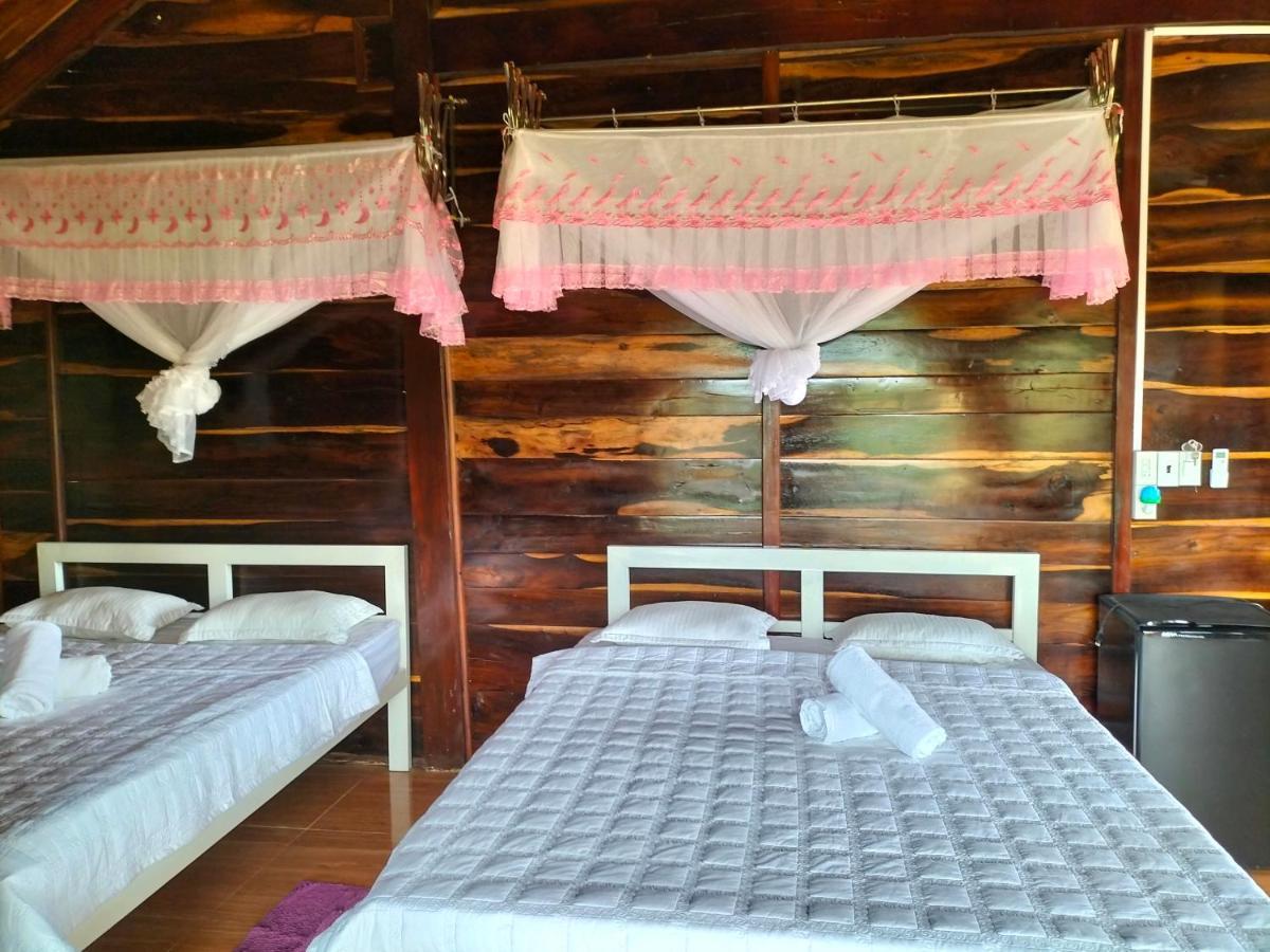 Rice Straw Green Lodge- Resort Quan Tom ภายนอก รูปภาพ