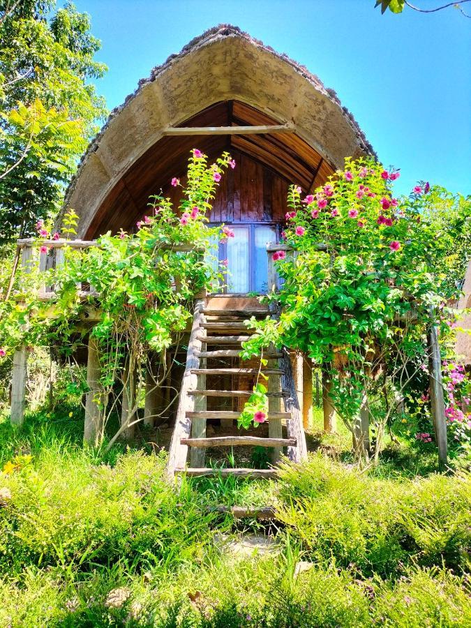 Rice Straw Green Lodge- Resort Quan Tom ภายนอก รูปภาพ