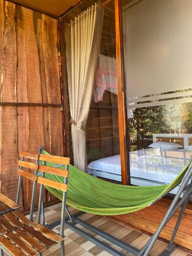 Rice Straw Green Lodge- Resort Quan Tom ภายนอก รูปภาพ